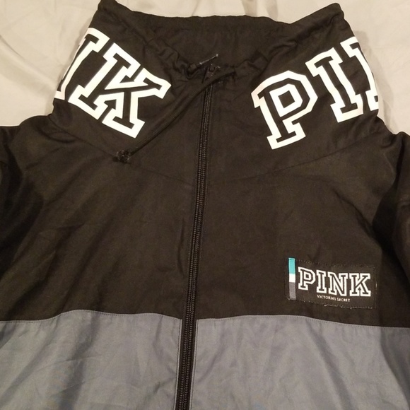 VS PINK Windbreaker Jacket Size XS/S - Picture 2 of 5